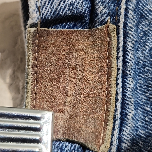 Jeans Mens plaid lined size 36x32 waist measurements are smaller see meauments - Picture 7 of 15